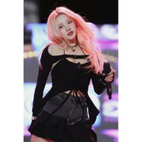 에스파 GIDLE 블랙핑크무대의상 끈나시 꼬임나시 댄스복 아이돌 걸그룹