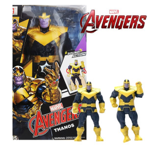 마블 클래식 사운드 라이팅 액션히어로 타노스 피규어