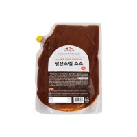 스카이푸드 고추명가 고추명가 생선조림 양념 소스 2kg 업소용 대용량