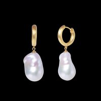 AAA 바로크진주 실키 드롭 이어링 Baroque Pearl Silky Drop Earring 925