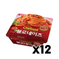 쉐푸드 쉐푸드 볼로네이즈스파게티 즉석조리 220g x 12개