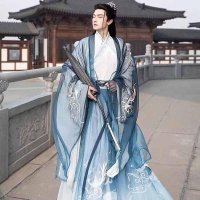 겨울이불 이불세트 Hanfu 남자 중국 전통 코스프레 의상 고대 세트 남성 할로윈 카