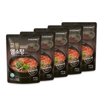 교동 프리미엄 염소탕 450g*5개 (실온)  복날 몸보신 보양식