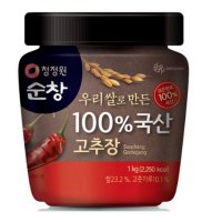 대상 청정원 순창 우리쌀 고추장 1개 1kg