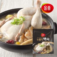 올품 냉장 찹쌀 누룽지 백숙 750g x 2봉 밀키트 삼계탕