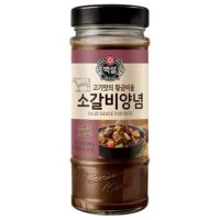 백설 소불고기 양념 500g