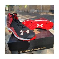 언더아머 야구화 Under Armour Baseball Cleats 남성 15 Noir Softball Molded Clutch Fit