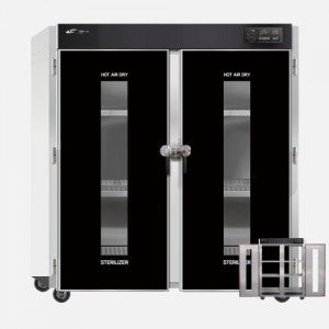 열풍 전기 식기 소독기 전면 투시창 앞 뒷문형 살균 건조 B-SPT-1800D