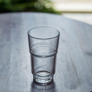 스텍 강화유리컵,카페유리컵 아이스커피잔 수입 글라스