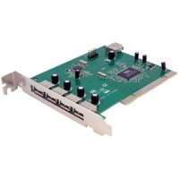 [아마존]StarTech. com 7 포트 PCI USB 카드 어댑터 - PCI to USB 2.0 컨트롤러 어댑터 카드 - 풀 프로파일 확장 카드 (PCIUSB7)