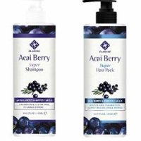 [아마존]Elabore Acai Berry 슈퍼 헤어 팩 & 샴푸 세트 475ml