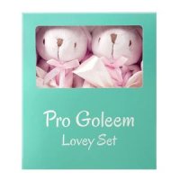 [아마존]Pro Goleem Loveys for Babies 토끼 부활절 트윈 아기 선물 안전 담요 소녀 신생아 부드러운 담요 핑크 러비 귀여운 아기 침대 침구 세트, 2팩