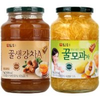 담터 꿀생강차A 1kg + 꿀모과차 1kg - 담터