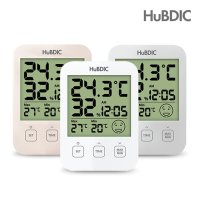 휴비딕 온도습도계 시계표기 온습도계 HT-7 1개