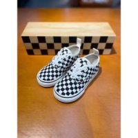 반스 키즈 스니커즈 토들러 어센틱 Elastic Lace CHECKERBOARD VN0A4BUYKIG N370946