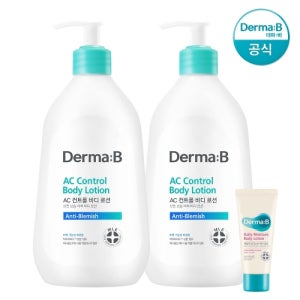 더마비 [등드름케어]더마비 AC컨트롤 바디 로션 400ml 1+1+튜브견본(랜덤)
