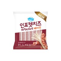 동원에프앤비 덴마크목장 동원 덴마크 인포켓치즈 베이컨 20g x 7개입