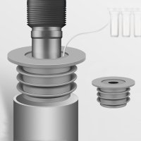 하수구샤프트 플렉스 리지드 내시경 샤프트 실리콘 바닥 배수 커버 냄새 방지 하수관 씰링 링