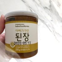 베베푸드 아빠가 만든 된장 200g