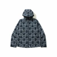 UNKNOWN BAPE x Coach Windbreaker Navy133767