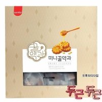 삼립 미니 꿀약과 1kg 500gx2봉 사양벌꿀함유