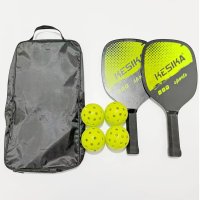 Pickleball 피클볼 라켓 1쌍 세트 초보자 포플러 테니스