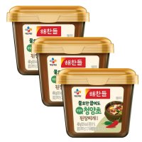 해찬들 그대로 땡초 된장 찌개 양념 소스 450g x 3 식당 고깃집 맛있는 코스트코 된장