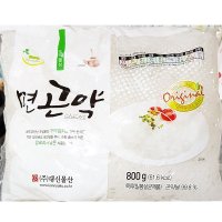 식자재마트 식당 식재료 대신 면 곤약 800g 1개 곤약 음식 요리 면 국수 식단 저칼로리 간식 떡볶이