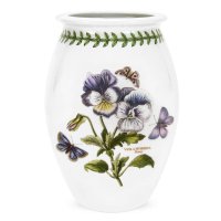 포트메리온 보타닉가든 베이스 화병 꽃병 팬지 Portmeirion Botanic Garden Sovereign Vase Pansy