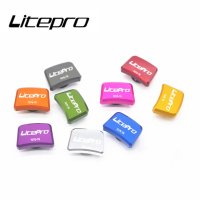 Litepro 접이식 자전거 디스크 못 사각형 크랭크 단일 체인링 알루미늄 합금 412 볼트 팩당 5 개