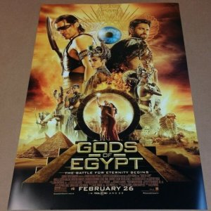 갓 오브 이집트 영화 포스터 제라드 집사 NIKOLAJ WALDAU 13X20 오리지널 2016
