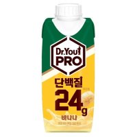 서울에프엔비 오리온 닥터유프로 드링크 단백질 바나나맛 250ml