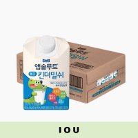 킨더밀쉬 앱솔루트 200ml 24팩 돌아기우유 공룡우유 영양보충 성장기간식