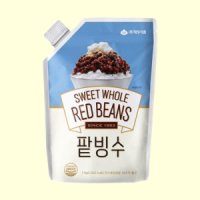 대두식품 팥빙수 팥 1kg 카페 토핑 재료