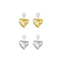 Hei 빌리 문수아 츠키 카라 아이브 장원영 bewitch heart pearl earring ML568030