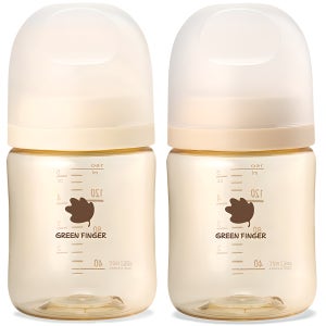 베베그로우 PPSU 노꼭지 젖병 트윈팩  크림 + 베이지  160ml  1세트