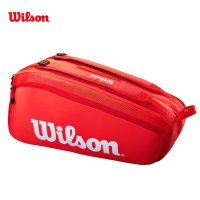 Wilson 테니스백 케이스 SUPER TOUR 9PK 9개 수납 슈퍼 투어 라켓백 - 단일 옵션