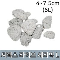 씨렉스 라이브 세라믹 여과재 L 6L 여과재 여과용품