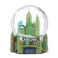 Skyline New York City Snow Globe 기념품 8 높이