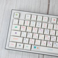 워키 XDA PBT 네온사인 키캡 기계식 키보드키캡 한글키캡 127key