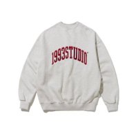 어센틱 아치 로고 스웨트셔츠 오트베이지 AUTHENTIC ARCH LOGO SWEATSHIRT OAT 1993STUDIO