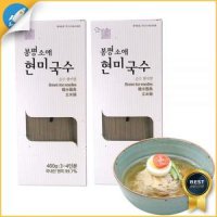 봉평 소애 100 현미국수 400g 2개 리뷰 오늘