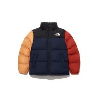 노스페이스 키즈 KIDS 컬러 블락 뉴 퍼피 자켓 BLK K S COLOR BLOCK NEW PUFFY JACKET NJ3NP52T