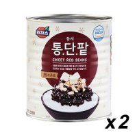 동서 리치스 통단팥 빙수팥 3kg 2개