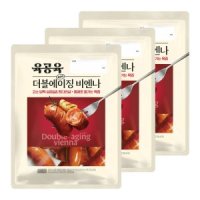 CJ제일제당 육공육 더블에이징 비엔나 475g x 3개