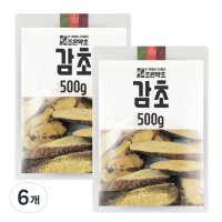 조은약초 자연을 담는다 감초  500g  6개