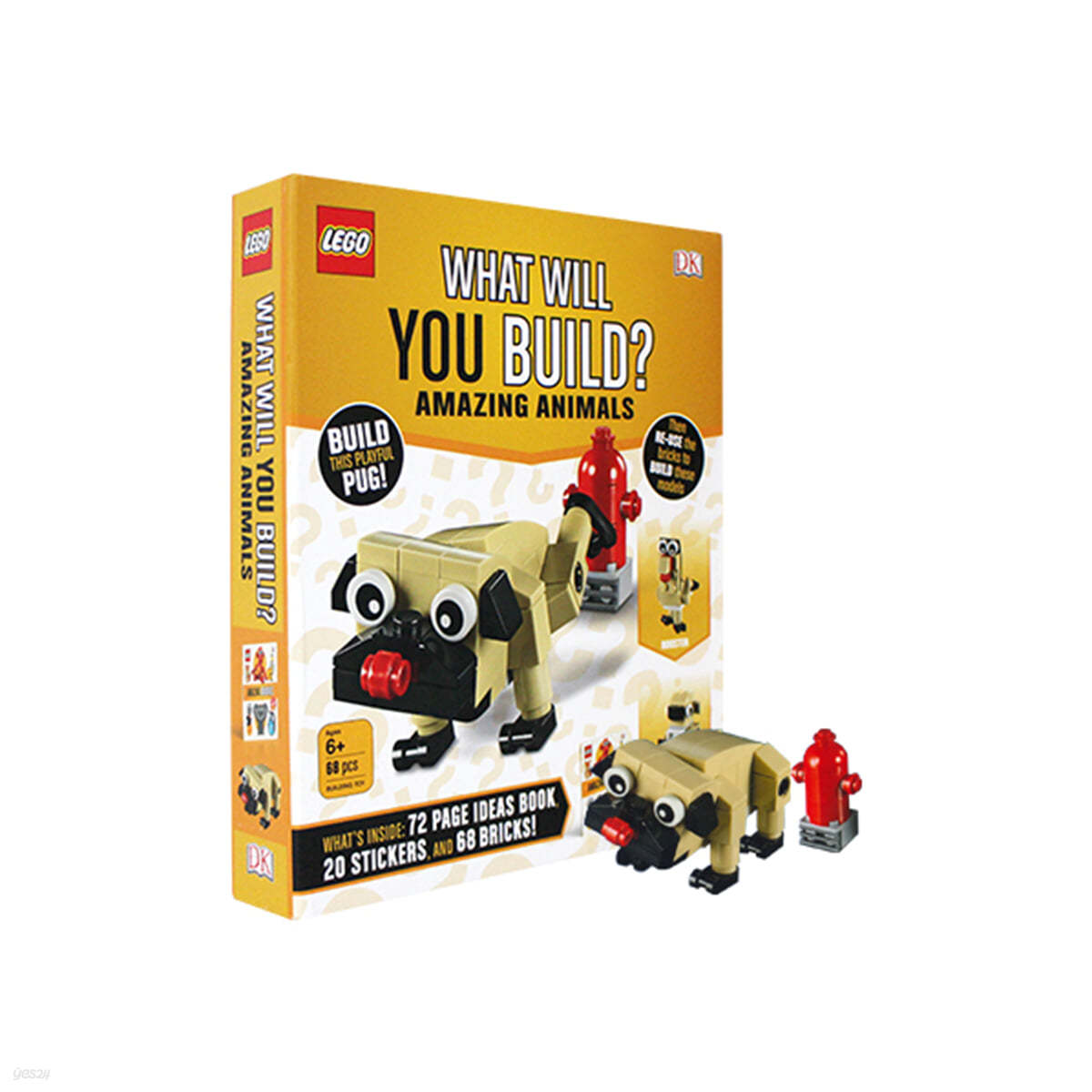 DK Lego What Will You Build? Amazing Animals - 레고북