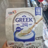 빙그레 요플레 그릭 플레인 80g x 4개입  아이스팩 포장