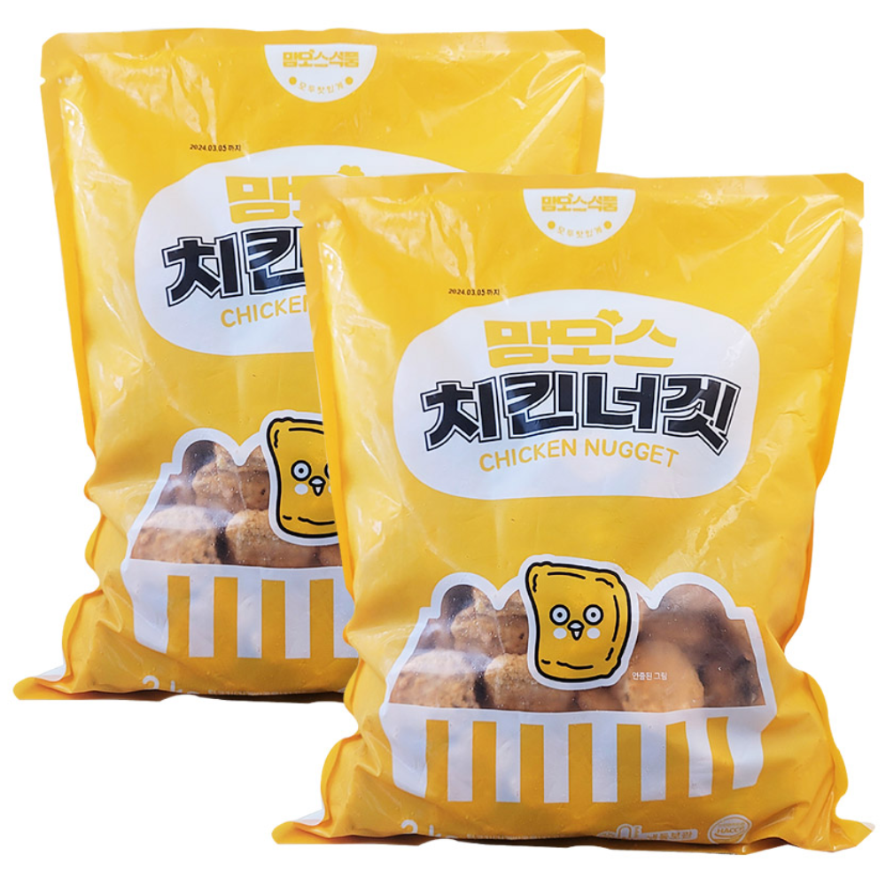 맘모스 맘애맘 치킨너겟