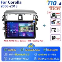 안드로이드올인원 안드로이드오토 android 11 2din car radio gps 2  t10-4 에이다스 카메라